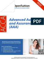 ACCA AAA Notes