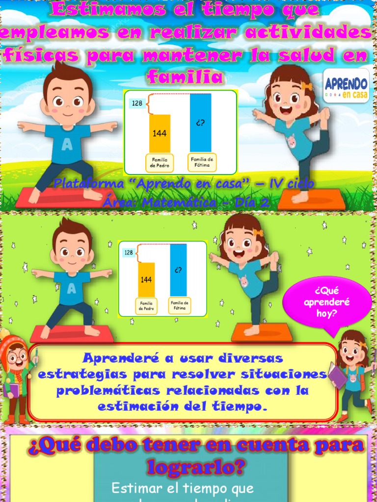 SM1 Estimamos El Tiempo Que Empleamos S3 Diapo PDF Cognición
