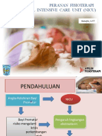 Edit Peranan Fisioterapi Di Nicu