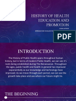 App Assign 2 Historical Development of Health Ed and Promo Logen Withers