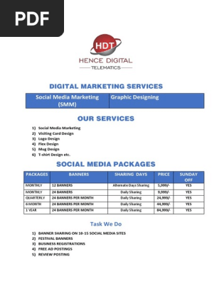 Digital Marketing Quotation for India (1)
