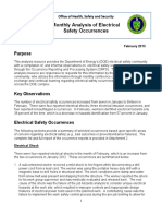 February 2013 Electrical Safety