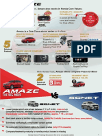 Honda Amaze Vs Kia Sonet