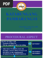 Katarungang Pambarangay Flowchart | PDF