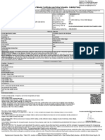 Motorised Two Wheeler Certificate Cum Policy Schedule - Liability Policy