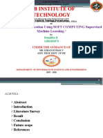 SJB Institute of Technology: "Plant Disease Classification Using SOFT COMPUTING Supervised Machine Learning