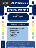 Q4 General Physics 2 STEM 12 Week 1