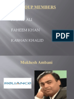 Group Members: Kashif Ali Faheem Khan Kashan Khalid