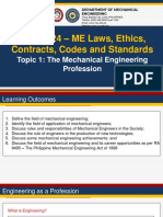 2 The Mechanical Engineering Profession