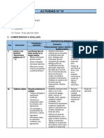 2° Grado - Actividad Del Dia 19 de Abril