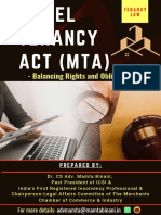 Model Tenancy Act - by Dr. Adv. CS Mamta Binani