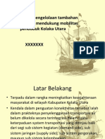Optimalisasi Pengelolaan Tambahan Perahu Dalam Mendukung Mobilitas Penduduk Kolaka Utara XXXXXXX