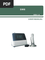 Shockwave Machine User Manual SW14/SW15 | PDF | Bone | Medical Specialties