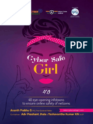 2021-Cyber Safe Girl 4.0 - English, PDF, Cybercrime