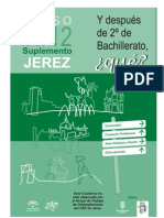 Y después de 2º de Bachillerato, ¿qué?. Oferta formativa de Jerez. Curso 2011/12