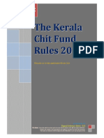 022 The Kerala Chit Fund Rules 2012