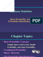 Business Statistics: Basic Probability and Probability Distributions