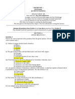 Attempt All Questions From Section A and Any Three Questions From Section B