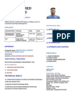 Resume of Ferdus Ahmed