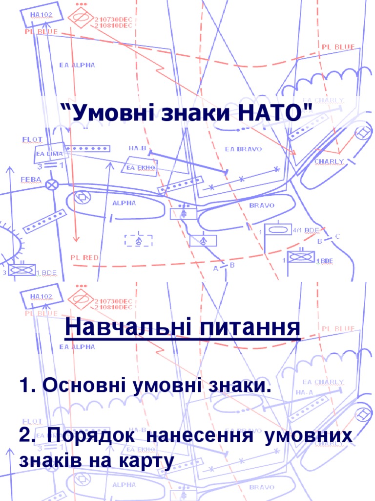 Умовні знаки НАТО | PDF