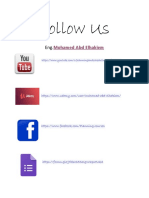 Follow Us: Mohamed Abd Elhakiem