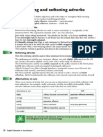 Collocation Advanced Unit 8 Intesifying and Softening Adverbs