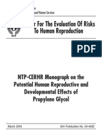 Propylene Glycol - Monograph