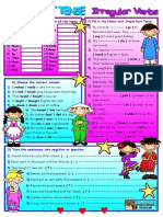 Past Simple Irregular Verbs 20939