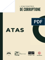 [PDF] Atas I Encontro de Corruptione