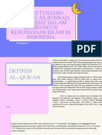 Konsep Tentang Alquran, As-Sunnah, Dan Ijtihat Dalam Membangun Kebudayaan Islam Di Indonesia