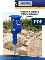 Hydraulic Breaker Operators Manual: SB Range