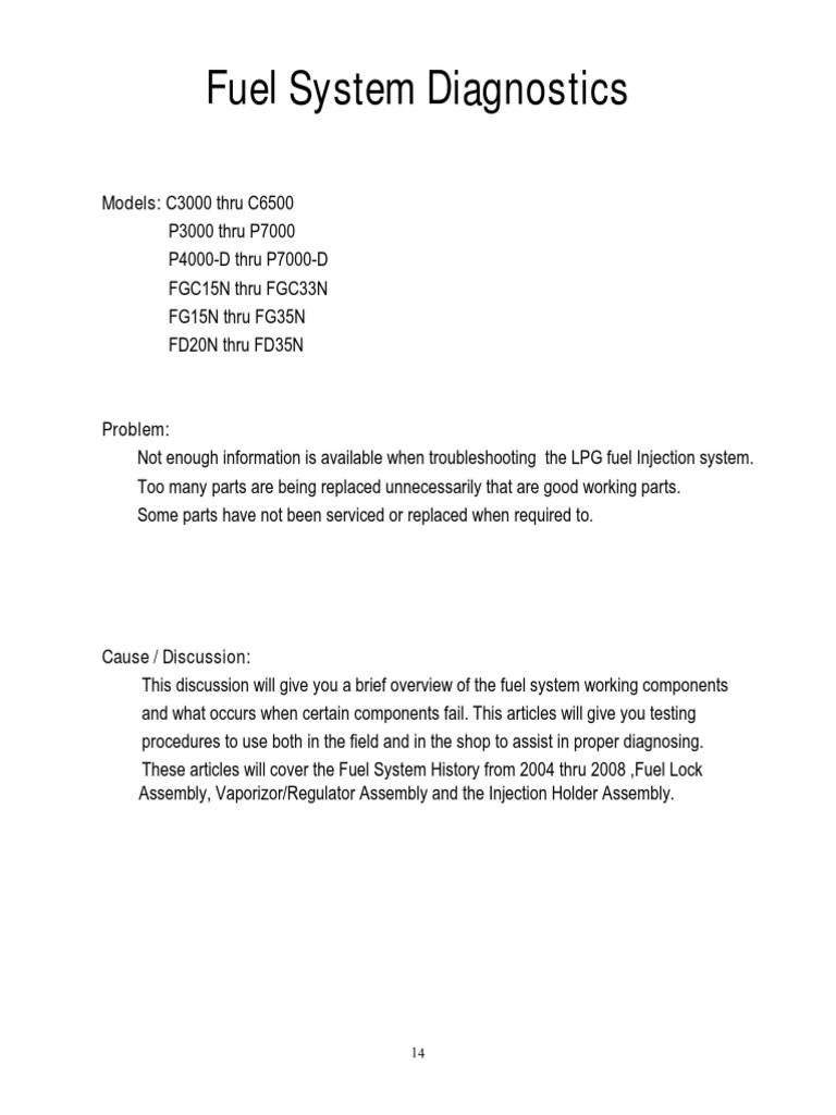 Fuel Injection Diag | PDF | Carburetor | Fuel Injection
