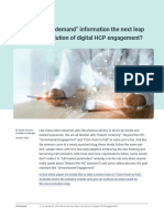 Whitepaper - On Demand HCP Engagement - Oct 2021