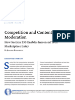 Competition and Content Moderation