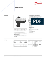 Actuator For Modulating Control: Data Sheet
