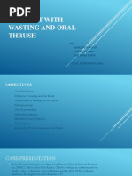 A Patient With Wasting and Oral Thrush Final