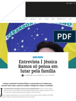 Entrevista丨Jéssica Ramos só pensa em lutar pela família – Esmeril