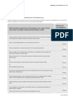 Acrylamide: Mitigation Measures Applied by The Food Business