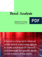 Bond Analysis: Balkrishna Parab