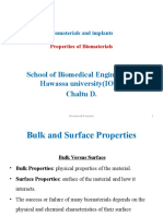 Bulk & Surface Properties