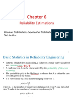 Chapter 6 Reliability Estimations