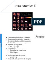 Estrutura Atômica II: Modelo Atômico de Schrödinger