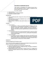 Depresión Mayor: Síntomas, Diagnóstico y Tratamiento