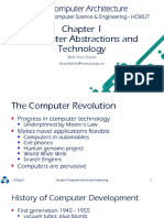 Computer Abstractions and Technology