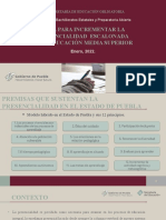 PRESENCIALIDAD ESCALONADA - EN LA EDUCACIOìN BAìSICA Y MEDIA SUPERIOR2022