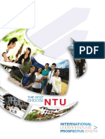 NTU International Undergraduate Prospectus 2012/13