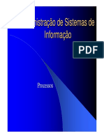 Administração de SI - Processos