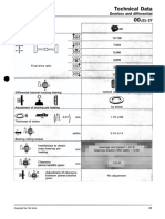 Fiat Barchetta Technical Data: 2000 Range