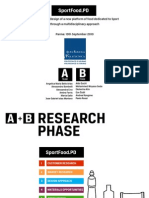 Sport Food Packaging Research