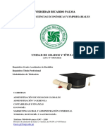 REQUISITOS ACTUALIZADOS - BACHILLER y TÍTULO